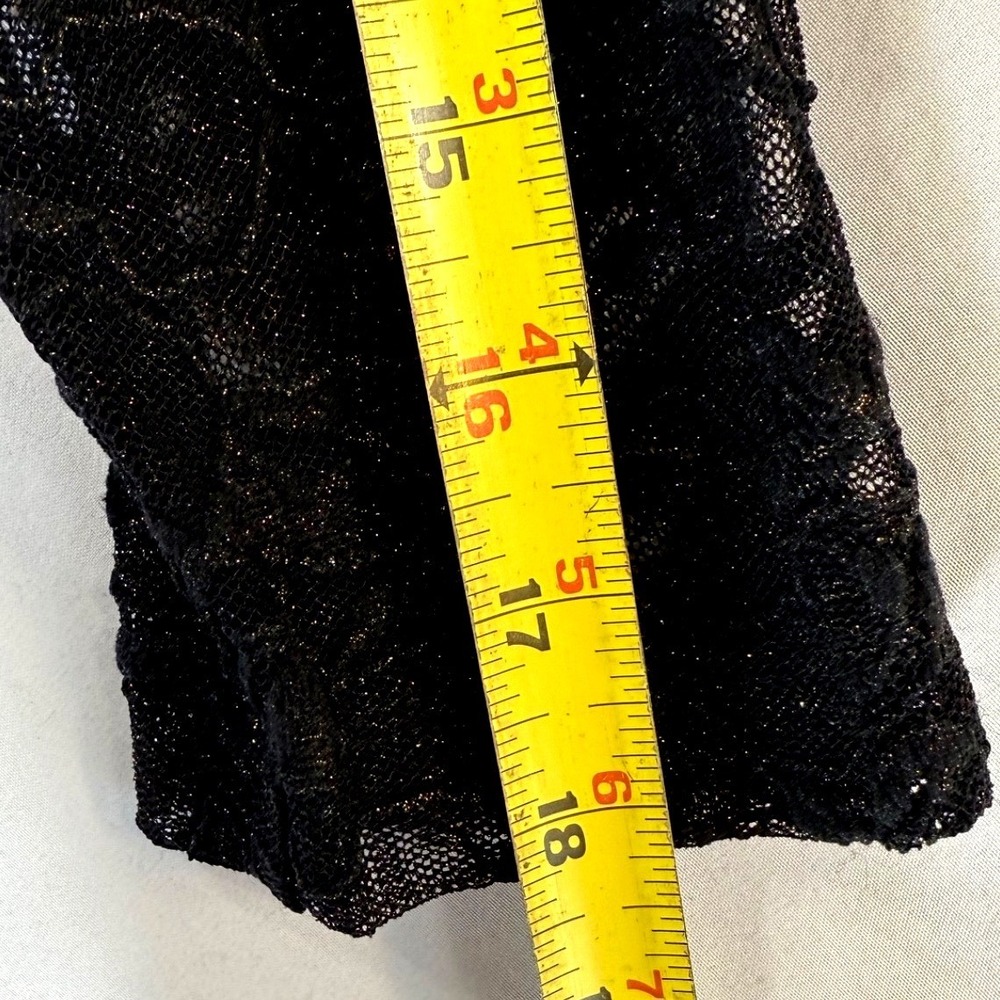 Coldwater Creek Black Lace Sheath Dress Women's 6 Wedding Guest Formal Elegant - Picture 11 of 12